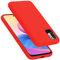 Cadorabo Funda de Silicona Compatible con Xiaomi RedMi Note 10 5G / Poco M3 Pro 5G, Funda Protectora de Cuerpo Completo para RedMi Note 10 5G - Resistente a arañazos fundade TPU - Liquid Rojo
