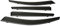 4pcs Auto Windabweiser Regenabweiser für Touran L 2016-2020 2021, Vorn und Hinten Regenschutz Auto-Seitenfenster-Regenschild Seitenscheiben Fenster Vent Visiere Smoked Abweiser
