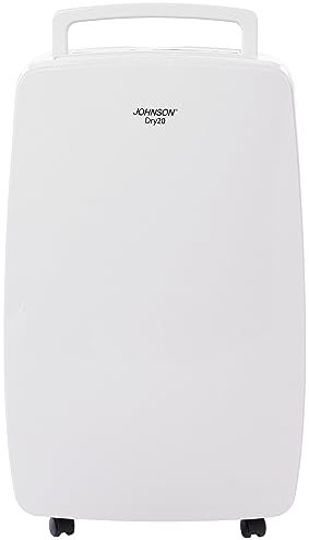 Johnson Dry20 - Deumidificatore di Design per Ambienti Medi e Grandi: Riduci l'Umidità con Stile e Efficienza per Casa, Ufficio e Altro