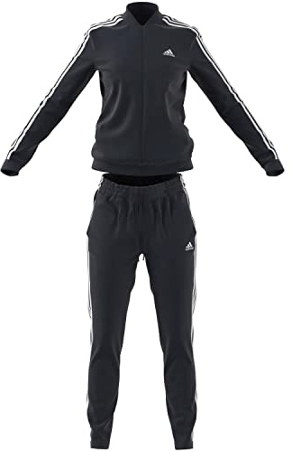 adidas Damen Essentials 3-Stripes Track Suit, Legend Ink, XXL