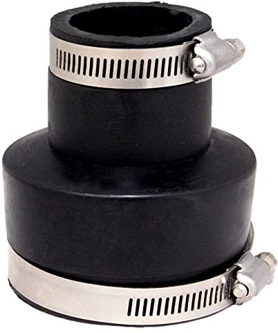 Aquacadabra Rubber 3 - 1.5 Reducer Strong Durable Tube Pipe Adapter for Pond/Garden Use