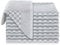 Vaily Premium Geschirrtücher 10er Pack - Trockentücher aus 100% Baumwolle super Saugstark- Oeko-TEX Zertifiziert - 70 x 45 cm Grau