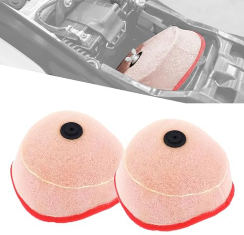 2 Filtri Aria Moto,Filtro Aria di Aspirazione per 85SX/XC 250EXC/EXC-F/SX-F/XC-F/XC-W/XCF-W 400EXC/SMR/XC/XC-W 520SX/MXC/EXC
