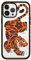CASETiFY Impact iPhone 13 Pro Max Case [4X Military Grade Drop Tested / 8.2ft Drop Protection/Compatible with Magsafe] - Fierce Tiger - Glossy Black