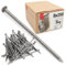 Lun Fix Perni 8 x 250 mm – 5 kg (circa 50 pezzi) chiodi in legno per lavori di costruzione, chiodi da costruzione non zincati, chiodi in acciaio da 10, lunghezza 250 mm, testa svasata