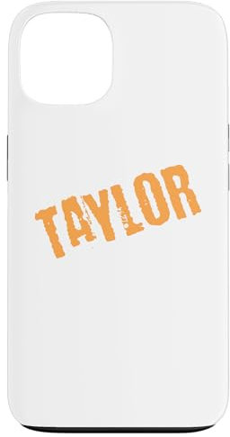iPhone 13 Neon Orange Taylor Case