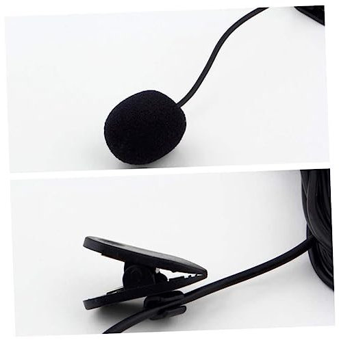 TOGEVAL Clipper Microphone for Lectures Frequency Mini Microphone Cable for Teaching Meetings