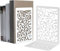 1 Paar Buchstütze,Weiß Bücherstützen Metall Buchstützen, Book Holder Bookends, Bücherhalter für Regal, Bücherständer, Buchhalter Regal für Schule Büro Zuhause Leseständer Notenständer