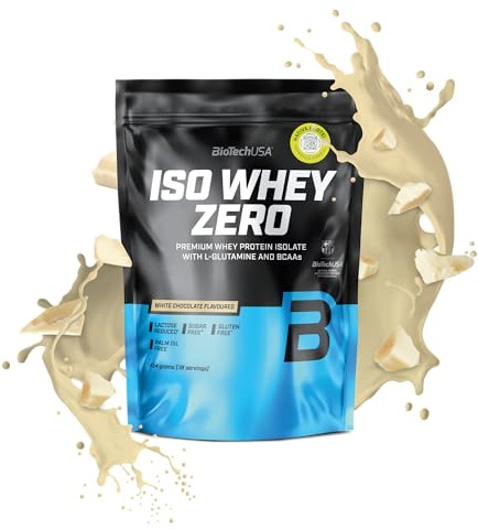 BioTechUSA Iso Whey Zero | Molkenprotein-Isolat mit hohem Proteingehalt