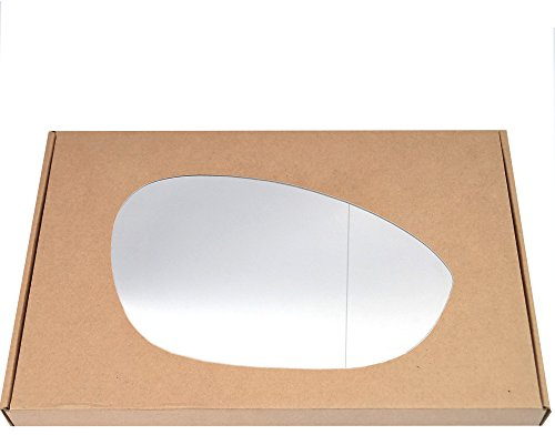 Less4spares Wing Mirror Glass Right Compatible with Fiat 500, 500c 2007-2020 STICK-ON Driver Off Side with Blind Spot