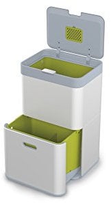 Joseph Joseph Intelligent Waste Old Version Totem 48 Litre - Silver