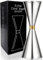 Flow Barware, misura 25 ml, 50 ml, 10 misure in un unico cocktail Jigger Shot Measure by Flow Barware, bevande misure per liquori