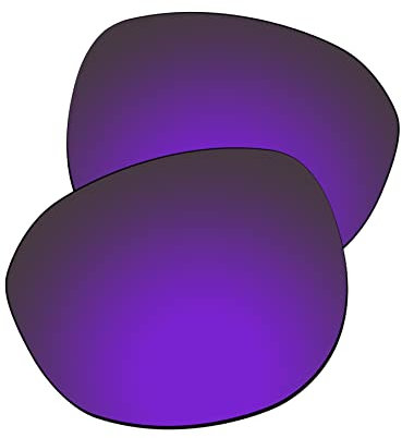 EZReplace Verres de rechange pour lunettes de soleil Oakley Latch Key L OO9394-55 mm (verres polarisés), bleu/violet, taille unique