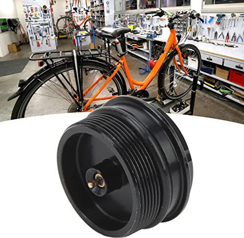 FOXCUP Dado Valvola Forcella Anteriore Bici, Forcella Pneumatica in Lega di Alluminio, Nero