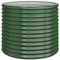 vidaXL Garden Planter, Powder-coated Steel Planter in Green - 80cm Diameter Round Shape for Outdoor Gardening or Patio Decoration - Needs Assembly