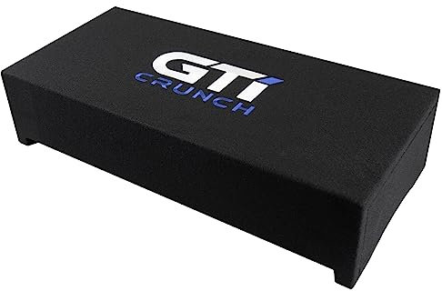 Crunch GTi250S | 25 cm (10') Downfire Gehäusesubwoofer mit Passiv-Membran
