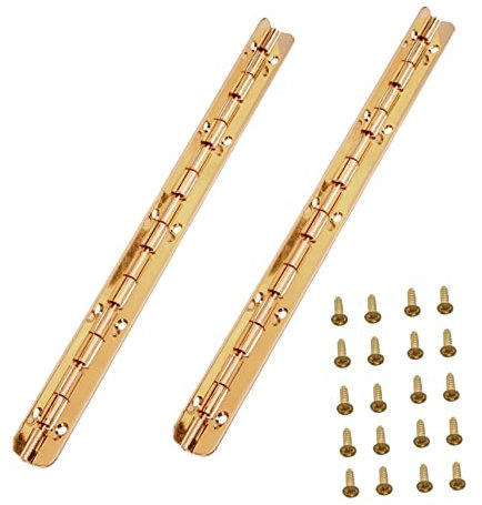 Uonlytech 2St 190 mm Scharnier Schrankscharnier Klavierscharniere Scharniere für Küchenschränke durchgehende Scharnierbronze durchgehendes Möbelscharnier Klavier-Humidor-Scharnier Gürtel