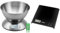 Etekcity Electronic Kitchen Scales with Stainless Steel Mixing Bowl, Timer and Temperature Sensor & Salter 1066 BKDR15 Arc Kitchen Scale – Digital Food Weighing Scales For Precise Cooking/Baking