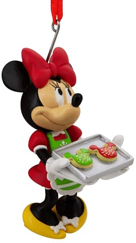 Hallmark Baking Minnie Mouse Ornament, Disney Tree Decoration, Disney Hanging Ornament, Hanging Ornament, Gifts for Christmas