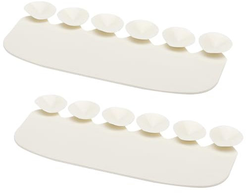 UOCAI 2 Stück Urinabweiser für Toilettensitz, Toiletten Spritzschutz mit Saugnapf, Schutz des Toilettensitzes für den Toilettendeckel Zum Schutz vor Spritzern bei Kindern und Erwachsenen