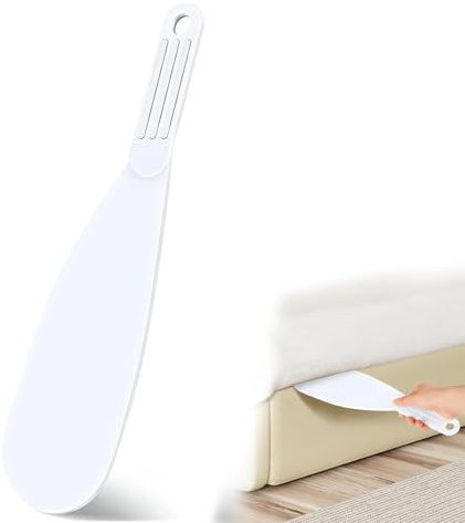 Celblisora ​​Bed Sheet Wedge, Arthritis-Friendly Mattress Lifter, Bed Sheet Wedge for Changing Sheets, Tool for Attaching Gray Beds to Protect Your Hand (37 cm)