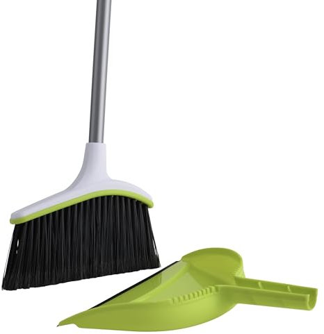 Casabella Scopa con paletta, verde argento