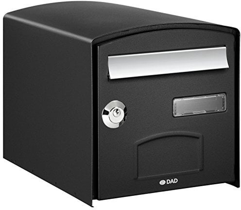 Decayeux Boîte aux lettres simple face Dome Noir