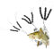 TheBigFish - 3x15 Gummistopper Schnurstopper Posenstopper - Größen S,M & L