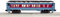 Lionel 684603 Reisebus The Polar Express Herz Hot Chocolate Car, blau und rot, Cars