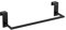 Bath+ by Cosmic Stick Handtuchhalter, Metall, Mattschwarz