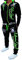 Jaylvis Herren Trainingsanzug Jogginganzug Sportanzug Streetwear Jogger Hausanzug A.2074 (schwarz-grün L