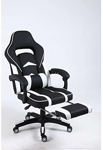 PYC Chaise Gaming BONETE Noir et Blanc