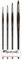 Pinceau Raphael Textura Rond Series 860,synthétiques, 0, 2, 6 ,12. (Raphael France)
