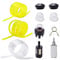 VooGenzek 10 Pezzi Tubi Del Carburante Set, 1m Tubi Flessibili Del Carburante, Filtro Benzina, Lampadina Primer, Tubo Guarnizione, per Decespugliatore, Motosega