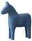 Warmhm Holz Schwedisches H?lzerne Pferdestatue Tier Figur: Traditionelles Schwedisches Dala- Moderne Tierskulptur für Home Office Desktop Blau Schwedische Dala- Pferdestatue