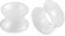 Wycian Ear-Plugs, Silikon Tunnel 6MM Band Transparent 2STCK 2g Silikon Tunnel Piercing für Männer Frauen