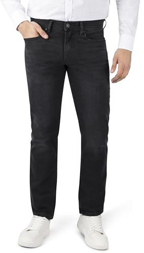 STOOKER Glendale Denim Herren 5-Pocket-Jeans Slim Straight Fit Denim/Jeans clean wash gerade lang