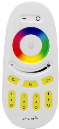 NEELED 2,4 GHz LED Fernbedienung für RGB & RGBW LED Streifen 4-Zonen LED Strip Fernbedienung kompatibel Controllern LED Fernbedienung Ersatz