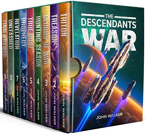 The Descendants War: The Complete Series Books 1-9 (John Walker Box Sets) (English Edition)