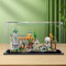 Funshake Acryl Vitrine Kompatibel Mit Lego 10316 Icons Der Herr der Ringe: Bruchtal, Schaukasten Showcase Staubdichte Display Case für Lego 10316 - Nicht Enthalten Modellbausatz (Transparent)