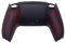 Boîtier arrière Coque arrière antidérapante Boîtier arrière de Jeu Coque arrière de Remplacement Manette pour PS5 BDM010,020 (Rouge)