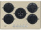 Piano cottura a gas Hotpoint: 5 fuochi, - HAGD 72S/CH