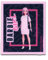 Comercial Mercera Barbie © Girl mit Handtasche - Aufnäher, Bügelbild, Aufbügler, Applikationen, Patches, Flicken, zum aufbügeln, Größe: 6,5 x 5,4 cm