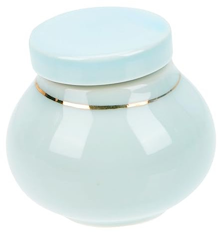 Didiseaon Pot De Rangement Céramique Pour De Médecine Chinoise Flacon De Voyage Pour Et Lotions Avec Couvercle Hermétique