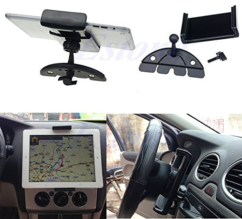 CD Slot Car Phone Holder Car Stand Support For Air 5 4 3 2 Tablet Car Phone Moun Phone Inserted Into CD Player Loading Port