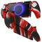 TNP Protective Silicone Cover Case for Playstation Portal - Protector Skin Cover for PS Portal Shell with Anti-Slip, Shock-Absorption, Anti-Fingerprint, Scratch-Resistant, Camouflage Red