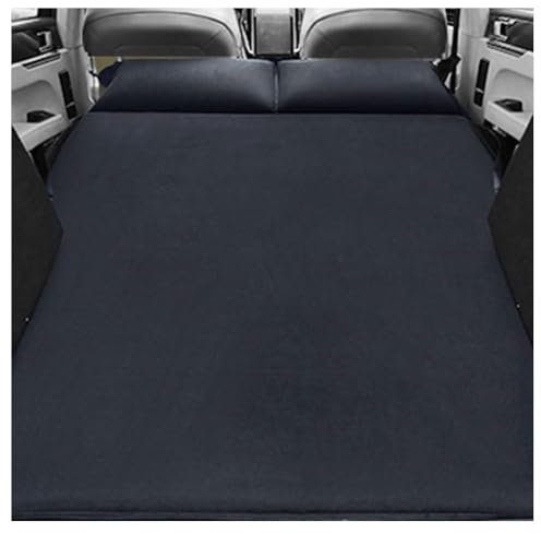ERKUANNBL Auto Air Aufblasbare Luftmatratze für Touran 2016-2020, Tragbare Luft Matratze Multi-Funktion Luftkissen Kofferraum Camping Luftbett Matratze,A/Black