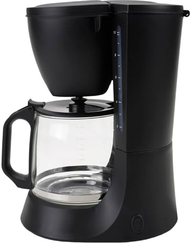 Mestic Camping Kaffeemaschine MK-80 Filter Kaffee Vollautomat Glas 10Tassen 680W