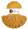 Premium Baumwoll-Flechtschnur - 5mm x 50m - Vielseitige Makramee-Kordel für Stricken, Weben, DIY-Basteln und Heimdekoration - Hochwertige Bunte Bastelschnur Flechtkordel - Mustard