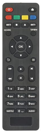 VINABTY RC-5810 Telecomando di ricambio compatibile con Philips DVD Player RC5820 BDP2510B/12 BDP2110/05